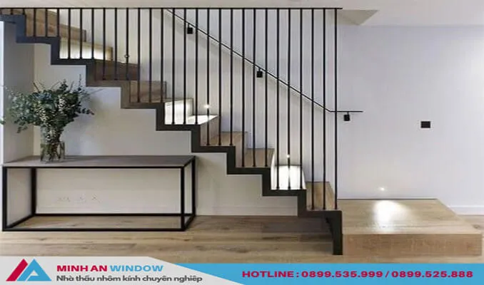 Mẫu Vách ngăn cho cầu thang bằng sắt cao cấp chất lượng nhất nầm 2026