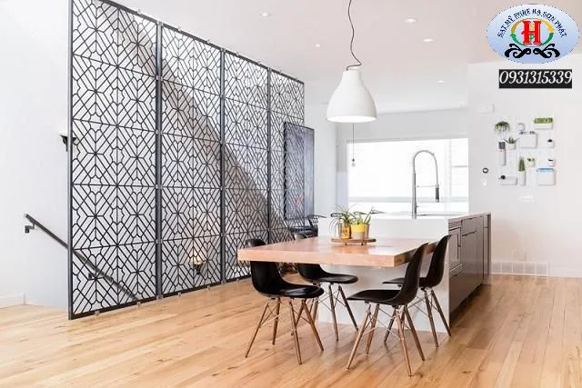 Vách ngăn cầu thang sắt hà sơn phát 007