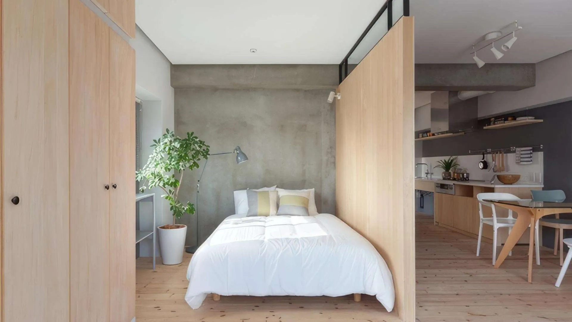 Vách ngăn gỗ công nghiệp