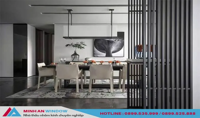 Mẫu vách ngăn bằng sắt cho phòng bếp cao cấp chất lượng phổ biến nầm 2026