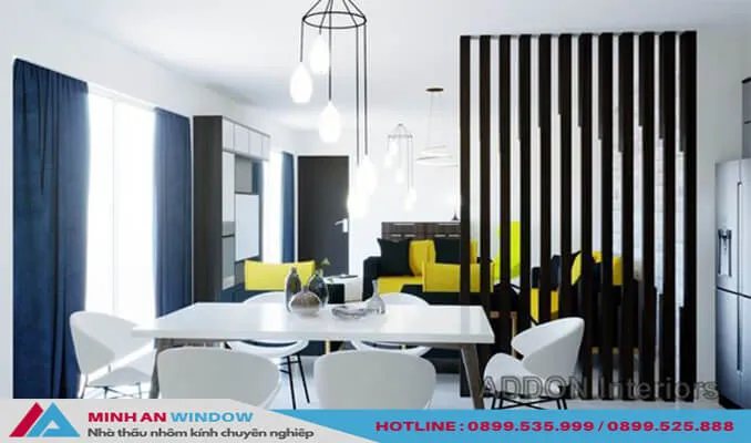 Mẫu vách ngăn bằng sắt cho phòng bếp cao cấp chất lượng phổ biến nầm 2026