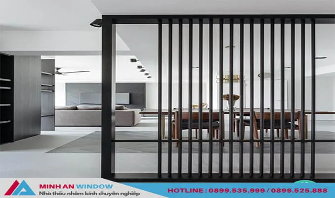 Mẫu vách ngăn bằng sắt cho phòng bếp cao cấp chất lượng phổ biến nầm 2026