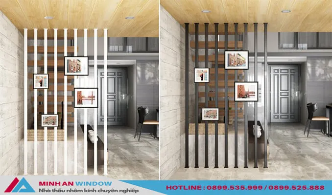 Mẫu vách ngăn bằng sắt cho phòng khách cao cấp độc đáo nầm 2026