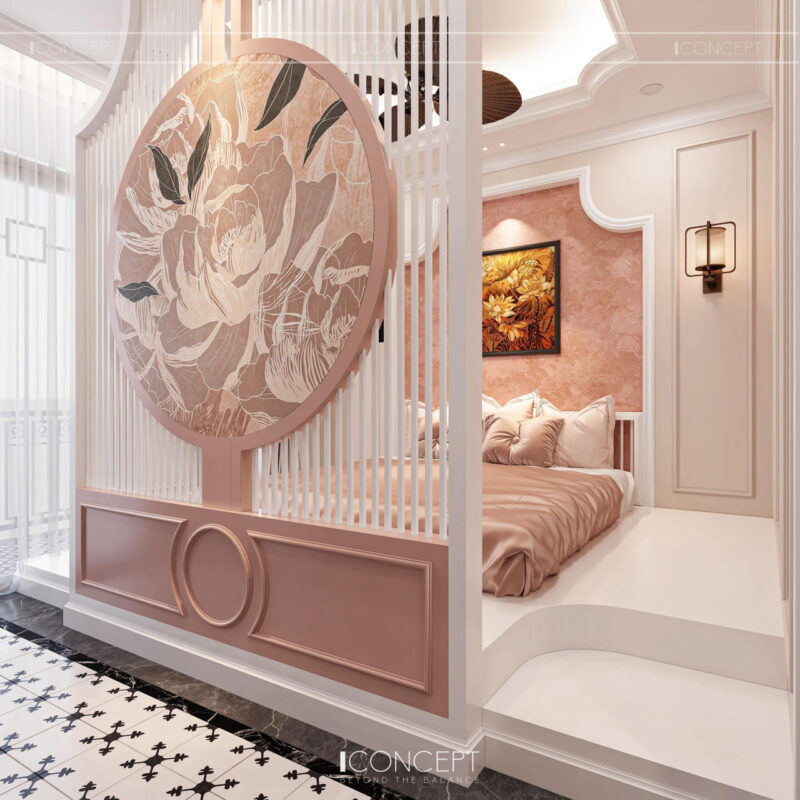 Vách Chắn Phòng Ngủ Tân Cổ Điển Gỗ: Giải Pháp Sang Trọng Cho Không Gian Riêng Tư