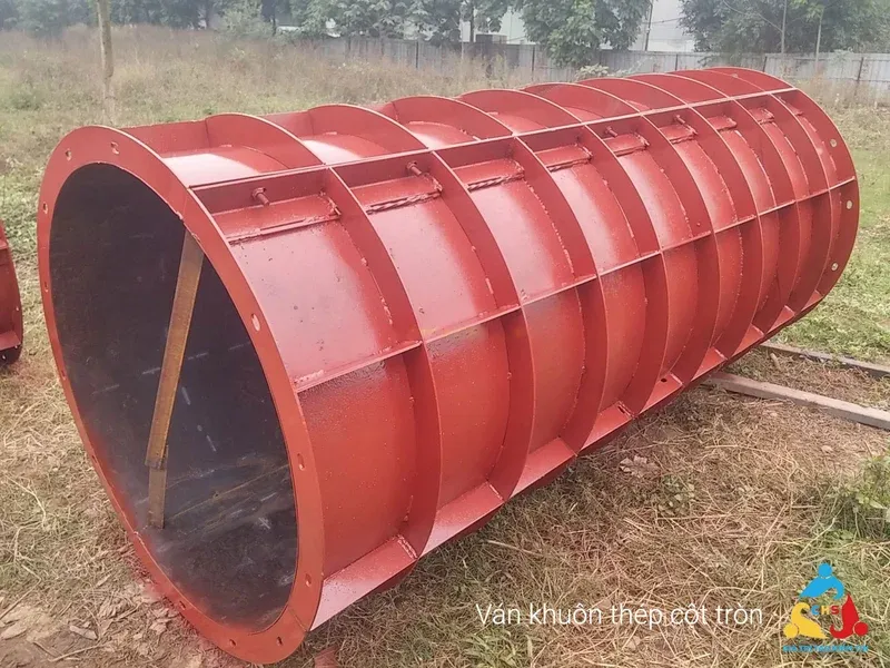 Ván khuôn thép cột tròn