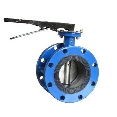 Van bướm tay gạt mặt bích