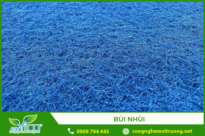 Bùi nhùi lọc cơ học cho hồ cá