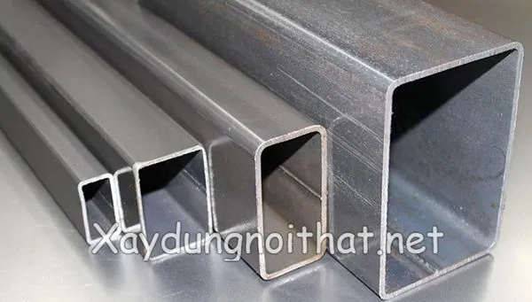 Sắt hộp làm cổng sắt lùa