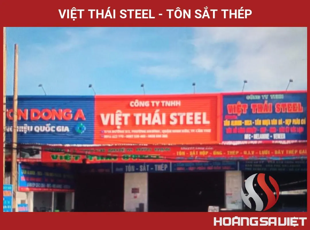 Việt Thái Steel - Tôn Sắt Thép
