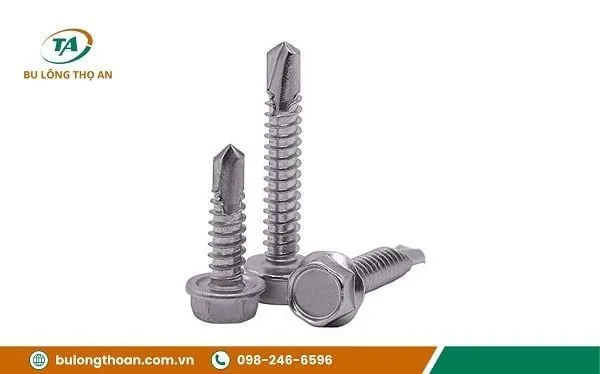 Vít bắn tôn mạ kẽm điện phân