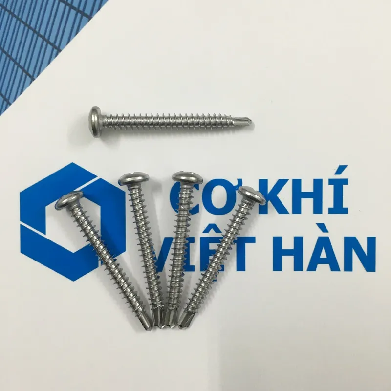 Vít tự khoan inox 304 đầu tròn
