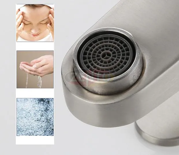 Đầu vòi aerator tạo bọt khí giúp tiết kiệm 40-50% lượng nước tiêu thụ