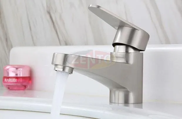 Dòng nước tạo bọt mịn không bắn tóe, giảm tiếng ồn khi va chạm chậu