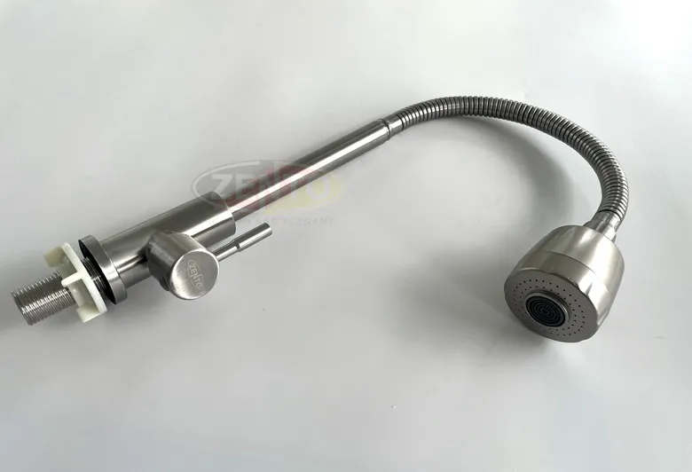 Góc chụp cho thấy độ hoàn thiện cao của phần dưới chân vòi