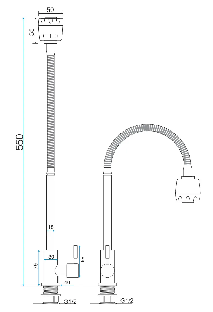 Bản vẽ kỹ thuật chi tiết kích thước của sản phẩm Zento SUS4639