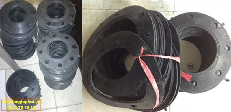 Vòng đệm làm kín bằng cao su cho mặt bích thép