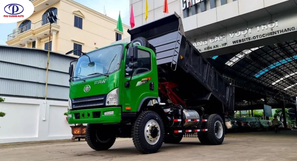 Xe tải ben FAW 7.7 tấn 2 cầu