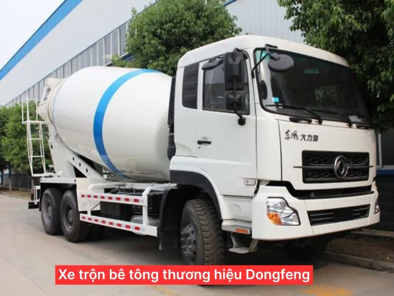Xe trộn bê tông thương hiệu Dongfeng