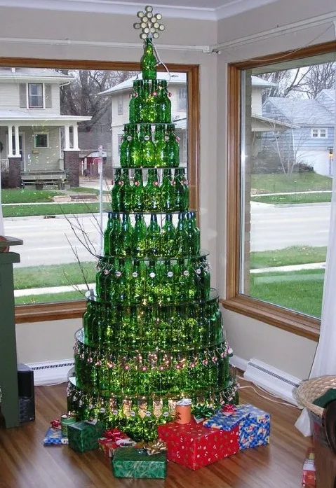 Ý tưởng trang trí Giáng sinh bằng đồ tái chế - handmade