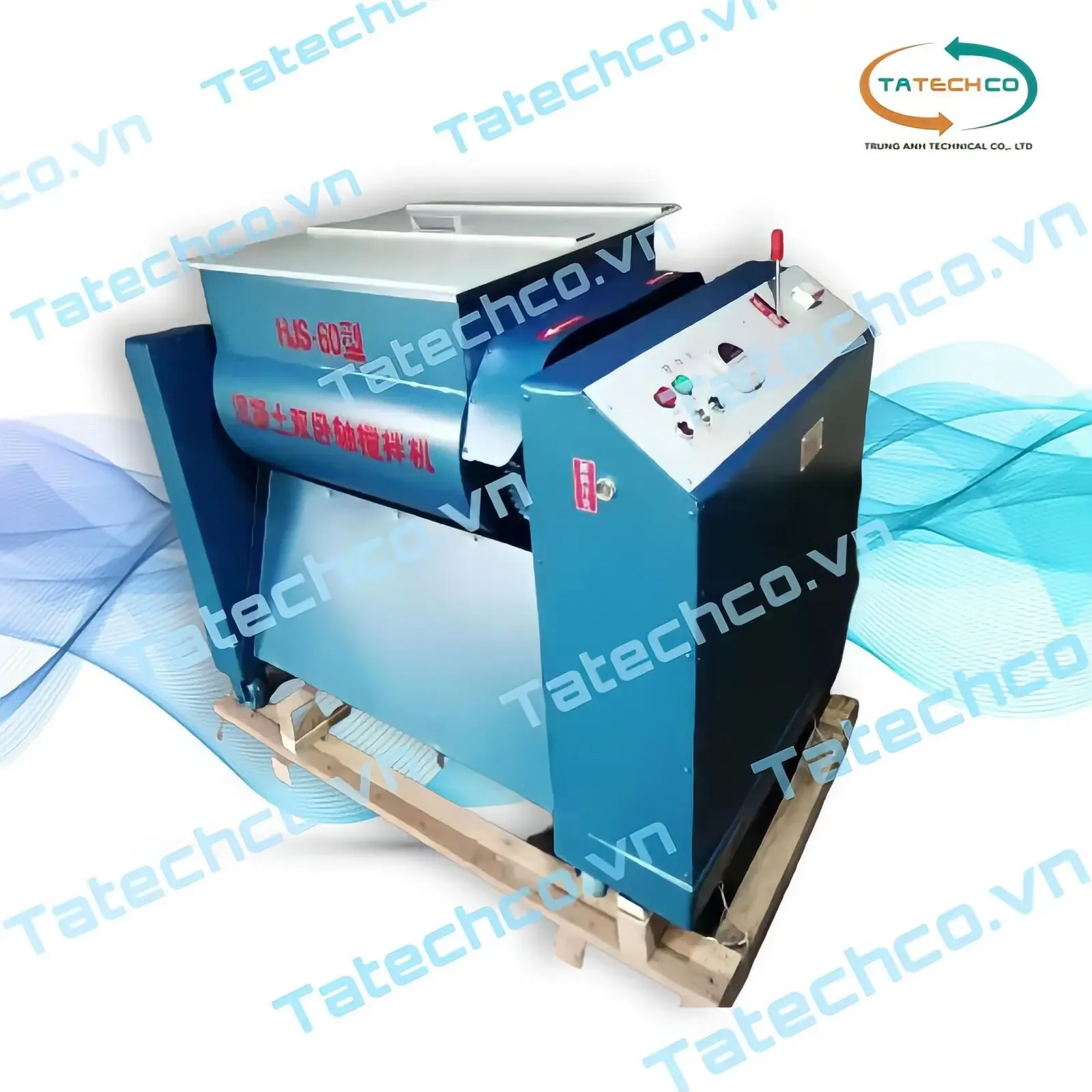 Máy trộn bê tông 2 trục nằm ngang HJS 60