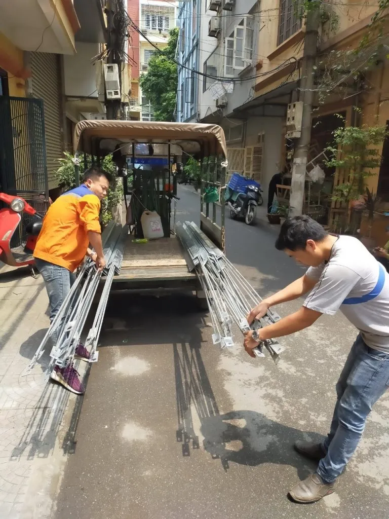 Cọc tiếp địa mạ kẽm với đầu nối hàn