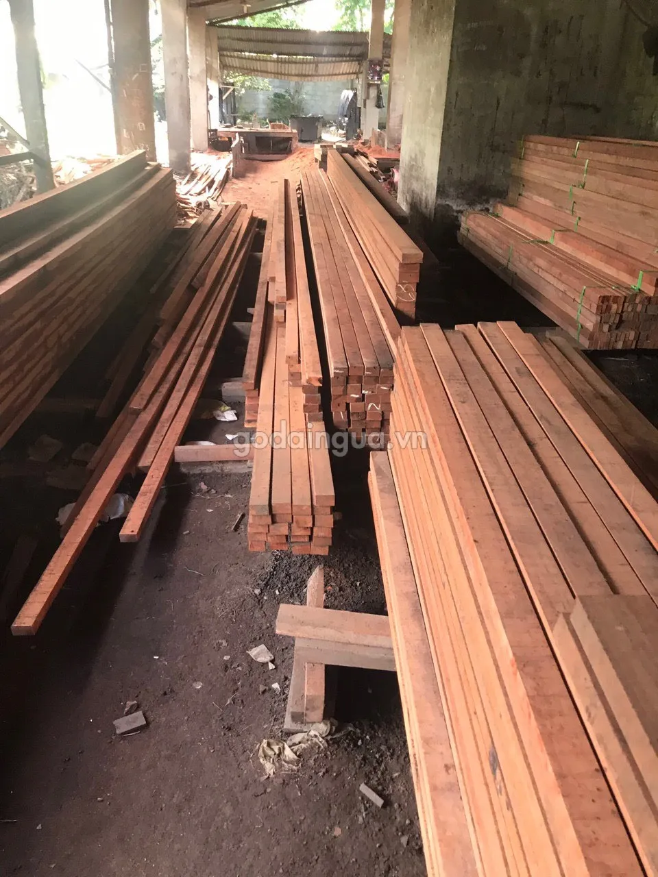 kích thước xà gồ gỗ