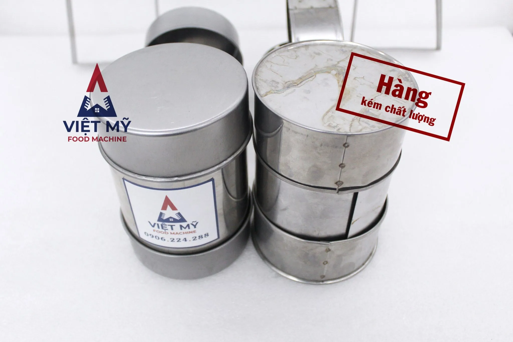 Chi tiết bề mặt khuôn inox 304 sau đánh bóng, không bám dầu mỡ