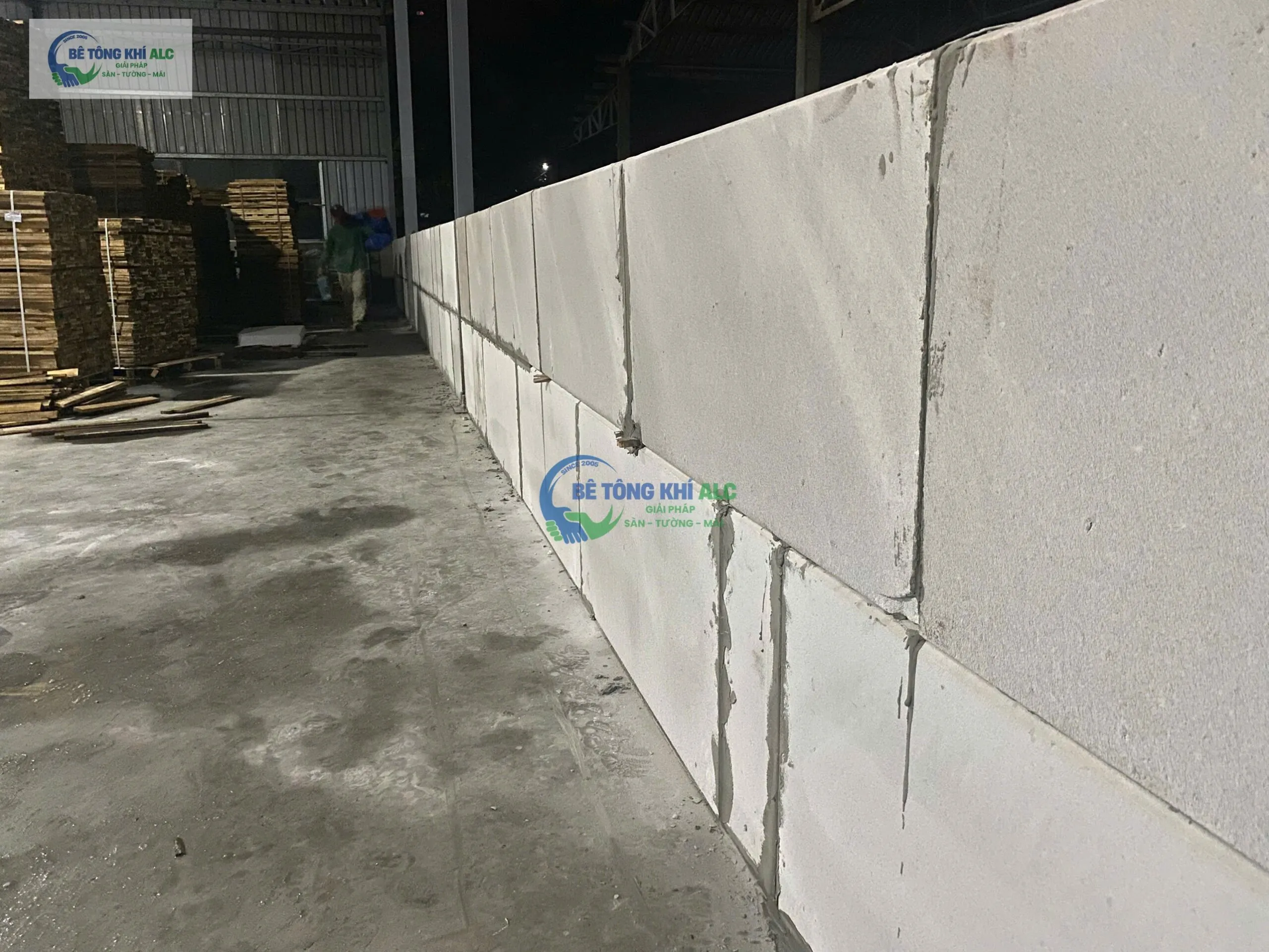 Công trình sử dụng tấm bê tông nhẹ đà nẵng giúp đẩy nhanh tiến độ thi công