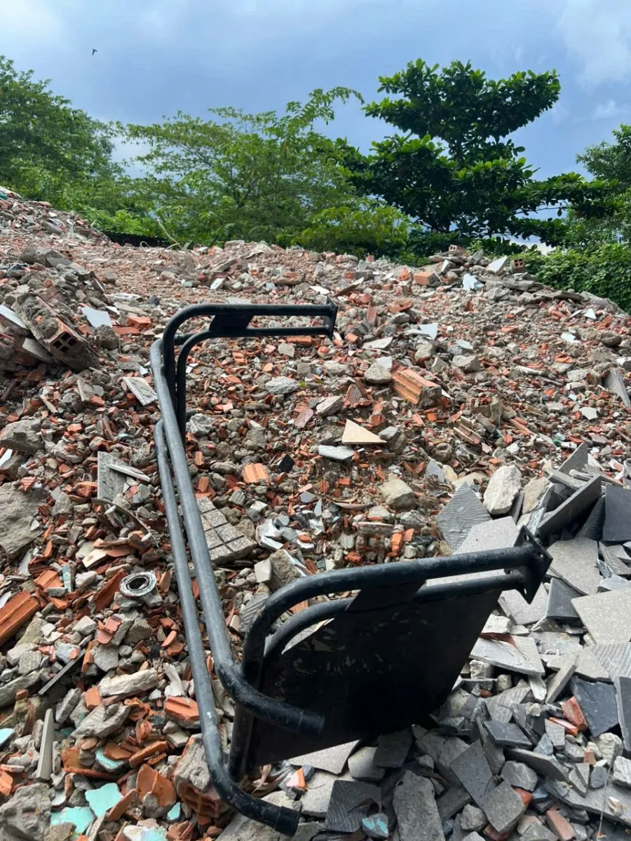 Hệ thống xe ben hiện đại phục vụ vận chuyển xà bần