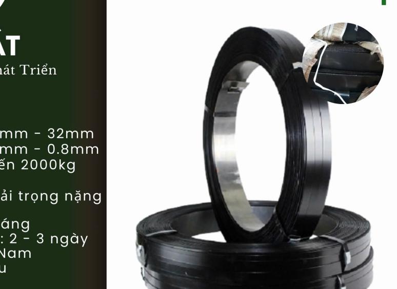 Dây Đai Thép Mạ Kẽm: Giải Pháp Bền Bỉ Cho Mọi Công Trình