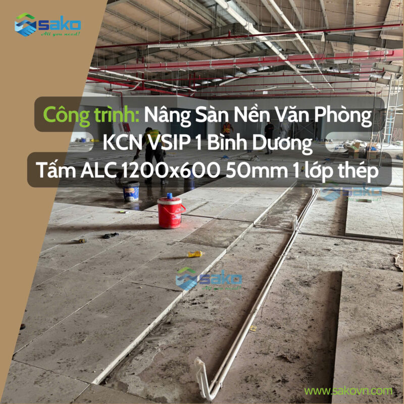 Tấm Sàn Bê Tông Nhẹ ALC: Giải Pháp Tối Ưu Cho Mọi Công Trình